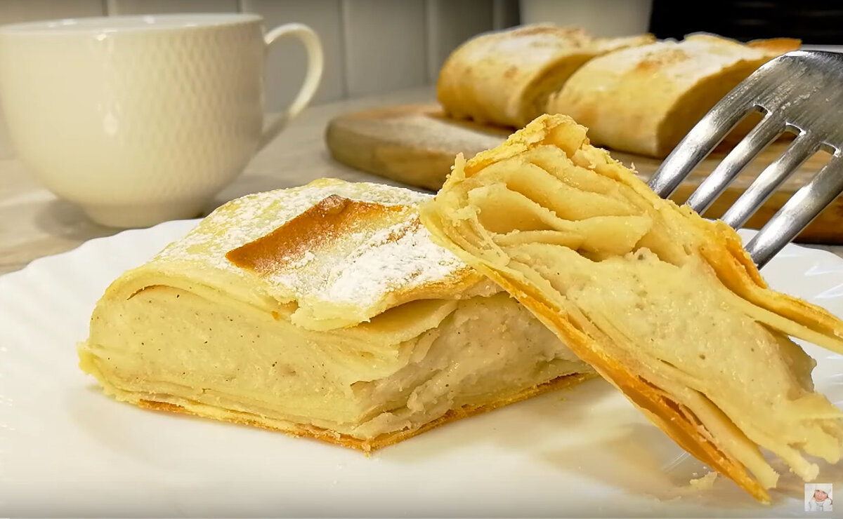 Бугаца - потрясающий десерт для холодной зимы.