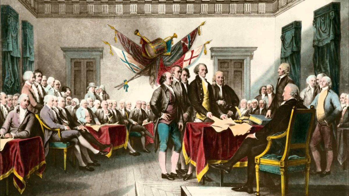 Декларация независимости сша 1776 презентация
