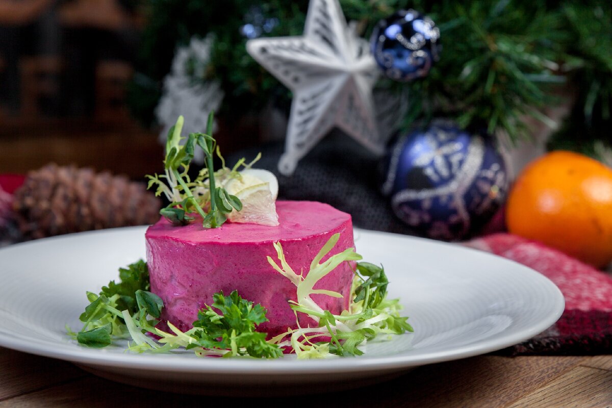 "Селедка под шубой" по рецепту СберМаркета. 