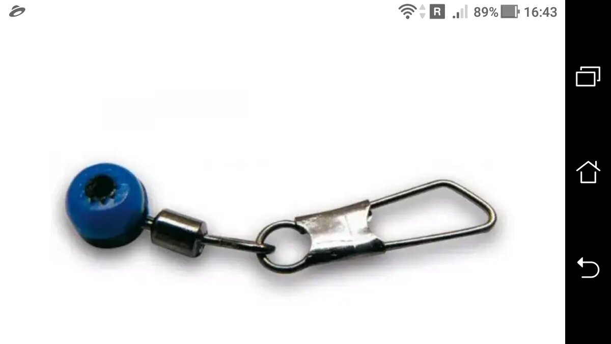 фото Схема фидерной оснастки с скользящим креплением с карабином