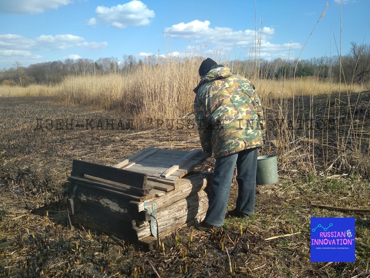 Пьем воду из колодца, потому что вода из скважины оказалась непригодна для питья