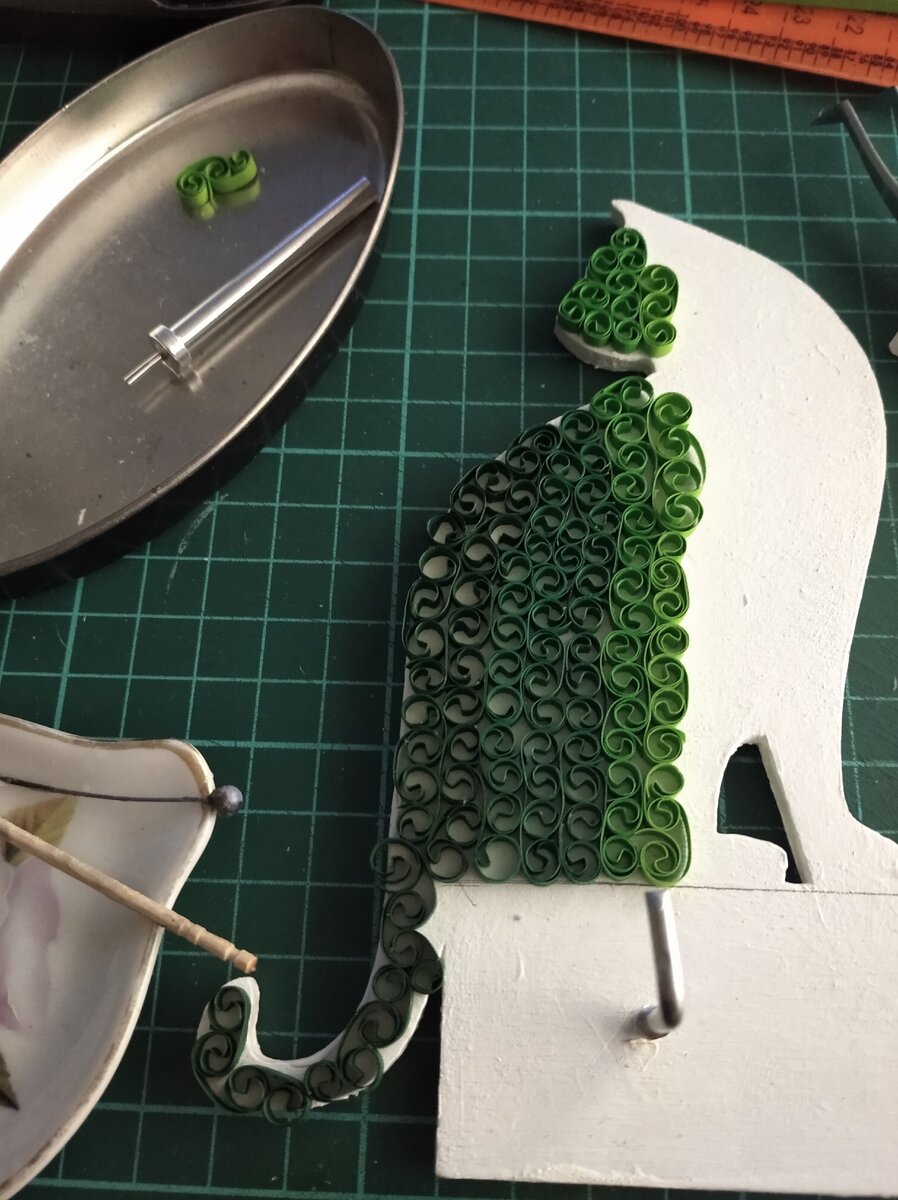 Превращаю кошку в зеленую