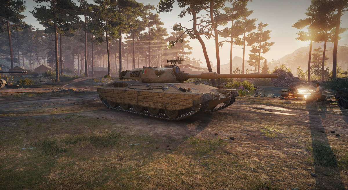 Скриншот игры World of Tanks