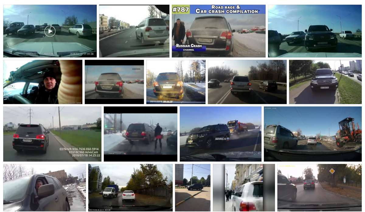 Результаты яндекс запроса - "автохам", как мы видим, везде - Land Cruiser