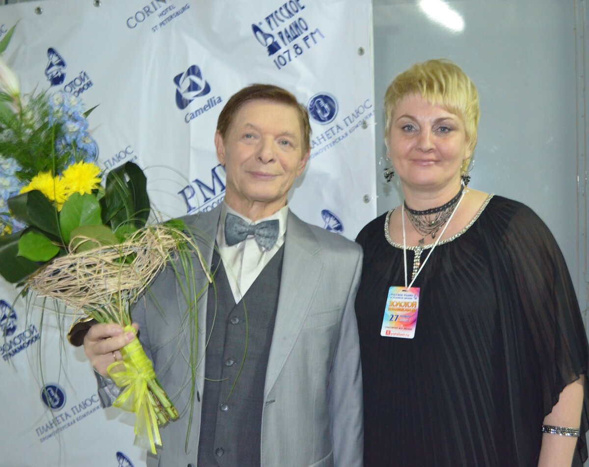 Эдуард Хиль и Елена Гранд "Золотой граммофон" - 2011 год, Санкт-Петербург