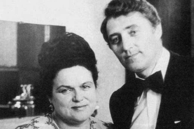 Людмила Зыкина и Виктор Гридин