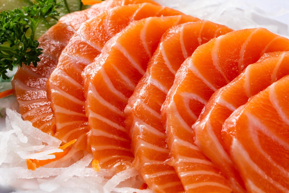 Красная рыба.