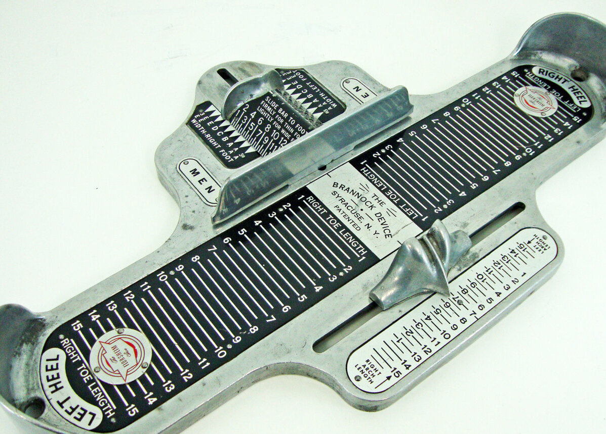 линейка для определения параметров стопы 