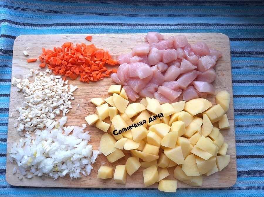 Эти продукты кладем в первую очередь