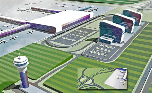 Вообще-то, это рендер Красноярска.