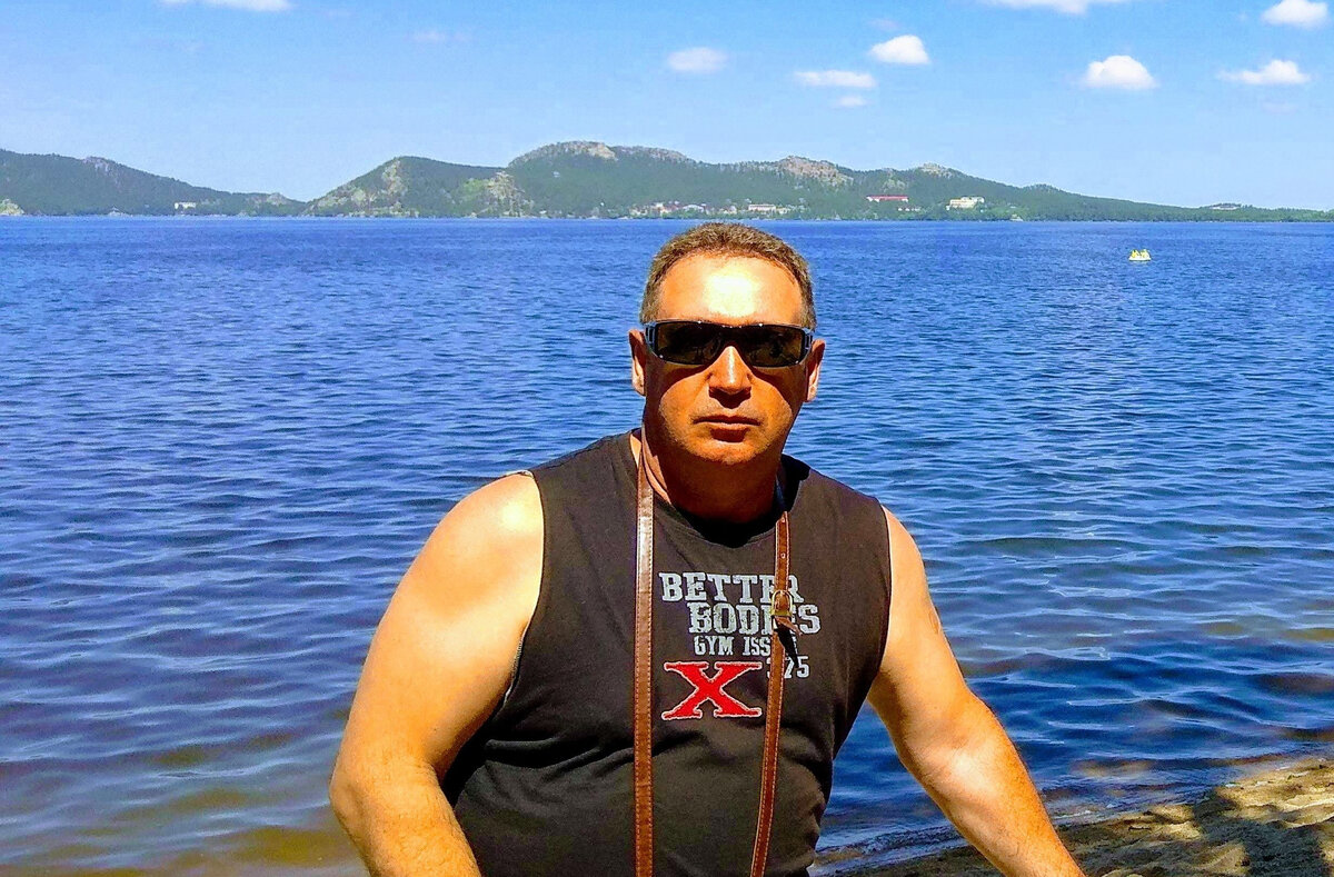 Я в этих очках, в Казахстане (Бурабай). Фото автора