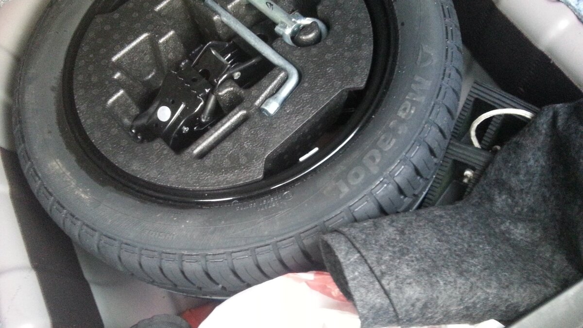 Комплект для смены колеса