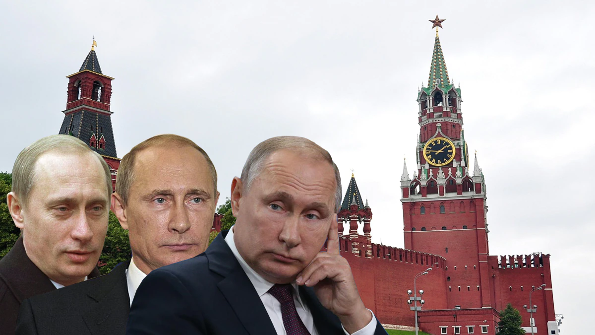 Три Путина.