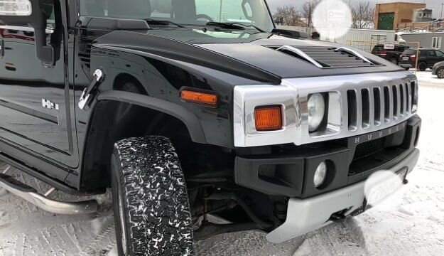 Черный хаммер h2 Фото из видеобзора Клубный сервис