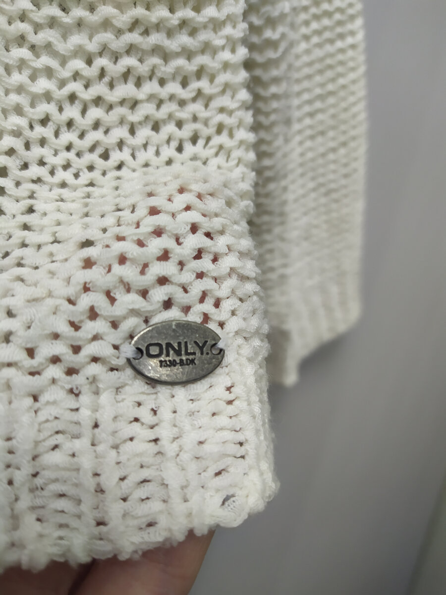 Свитер ONLY. Чтобы эти цифробуквы внизу значили...