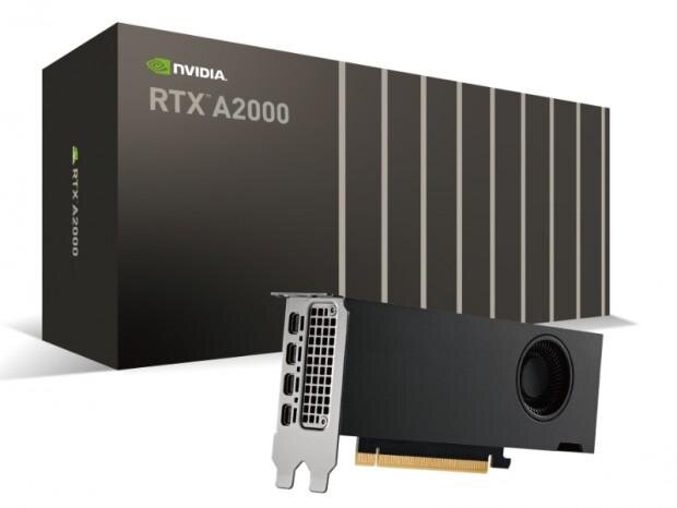 NVIDIA GeForce RTX A2000 12 ГБ потребляет всего 70 Вт (взято из открытых источников)