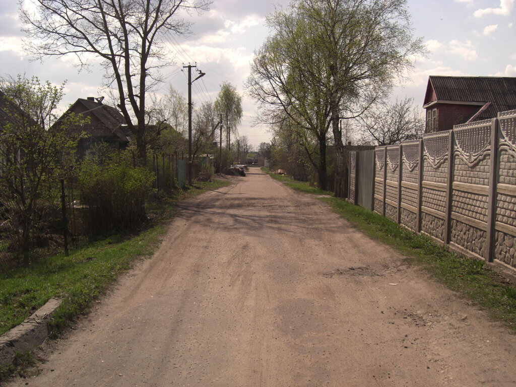 Так выглядят современные улицы деревни Большая Загвоздка.