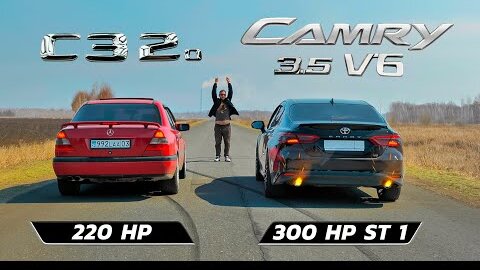 Toyota Camry 3.5 st1 vs Mercedes C320 vs Lexus GS 300_ Subaru Impreza + Forester 3.0 _ VAZ 10 turbo