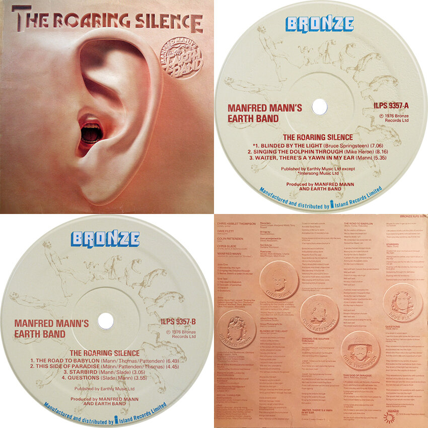 The manfred mann s earth band. Manfred Mann's Earth Band the Roaring Silence 1976. Manfred Mann's Earth Band the Roaring Silence обложка. Blinded by the Light Manfred Mann's Earth Band. Manfred Mann "Roaring Silence"