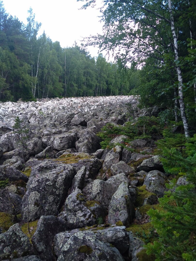 Таганай. Каменная река. Фото автора