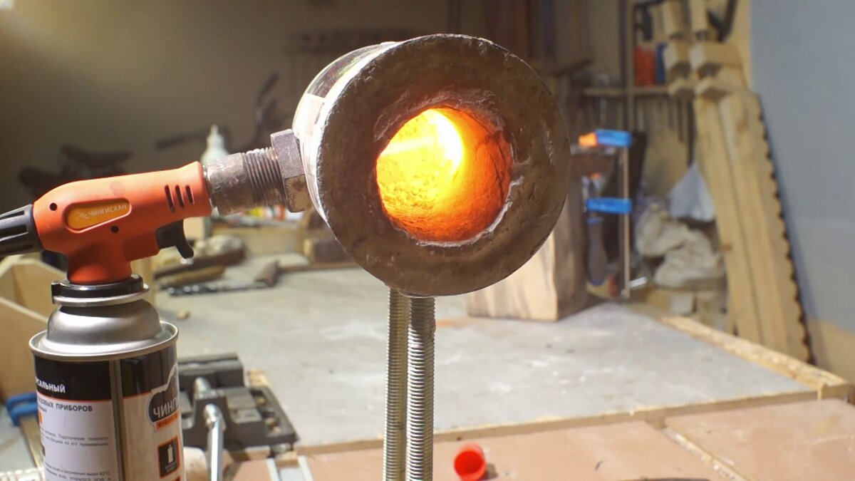 разогретый горн