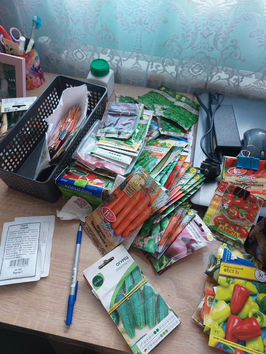 Моя скромная коллекция семян