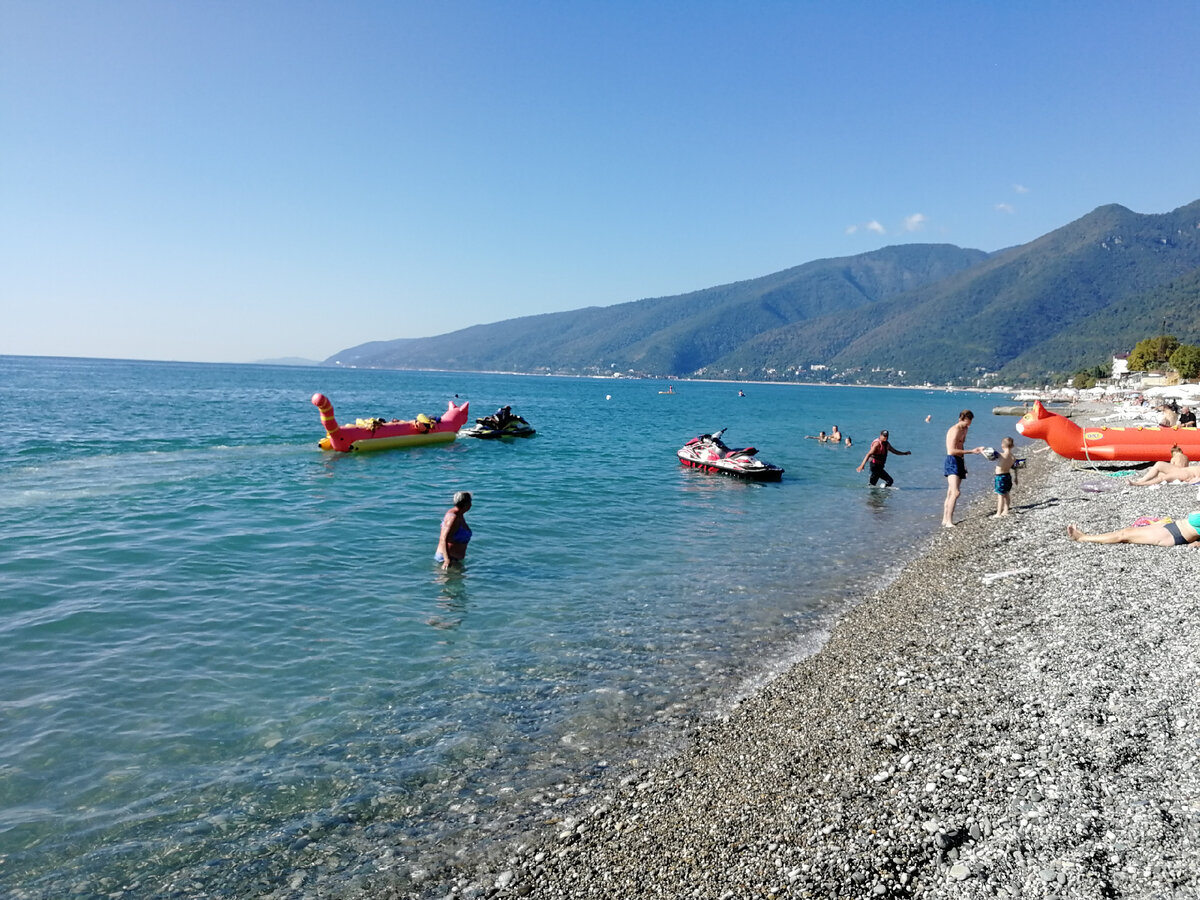 Какое море в абхазии название и фото