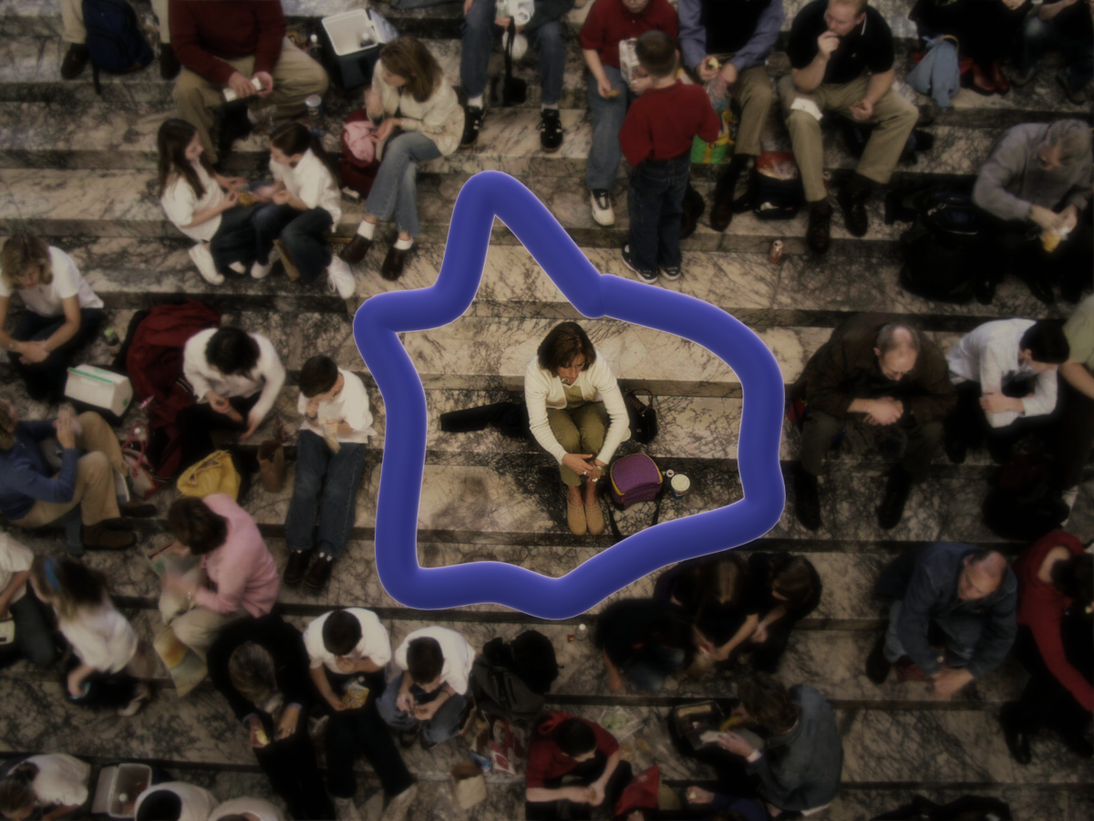 одиночество в толпе