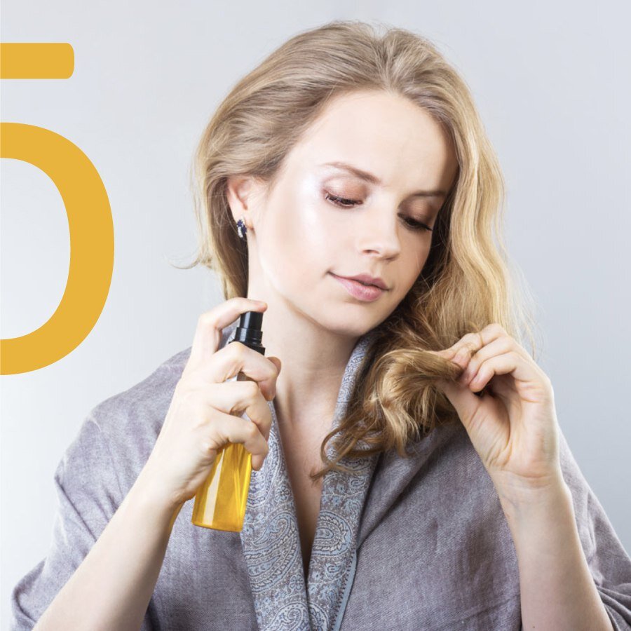 Духи для волос на основе эфирного масла лаванды продлевают молодость и качество ваших волос 💜
