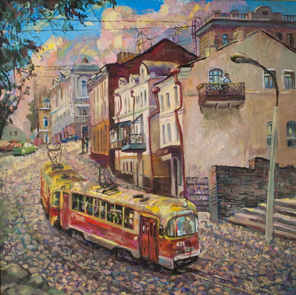 Старый трамвай