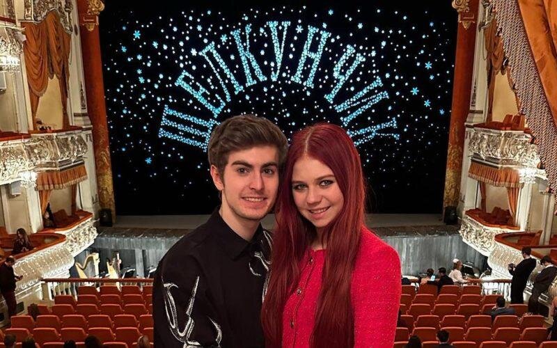 Марк Кондратюк и Саша Трусова. Фото: Соцсети. Фотография взята из открытых источников.  📷
