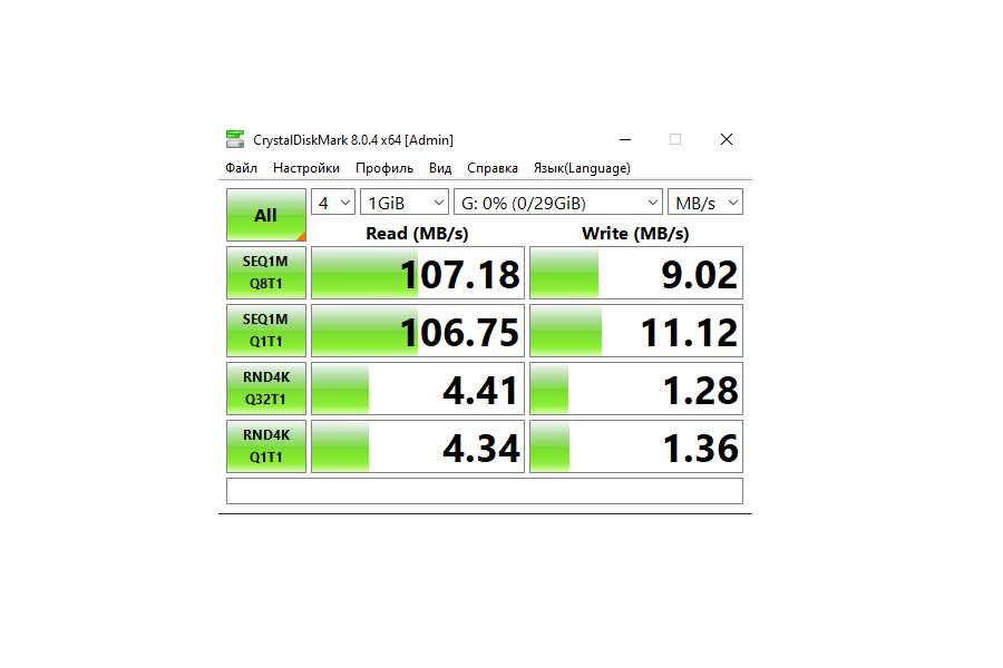Тест Kingston DataTraveler 100 G3