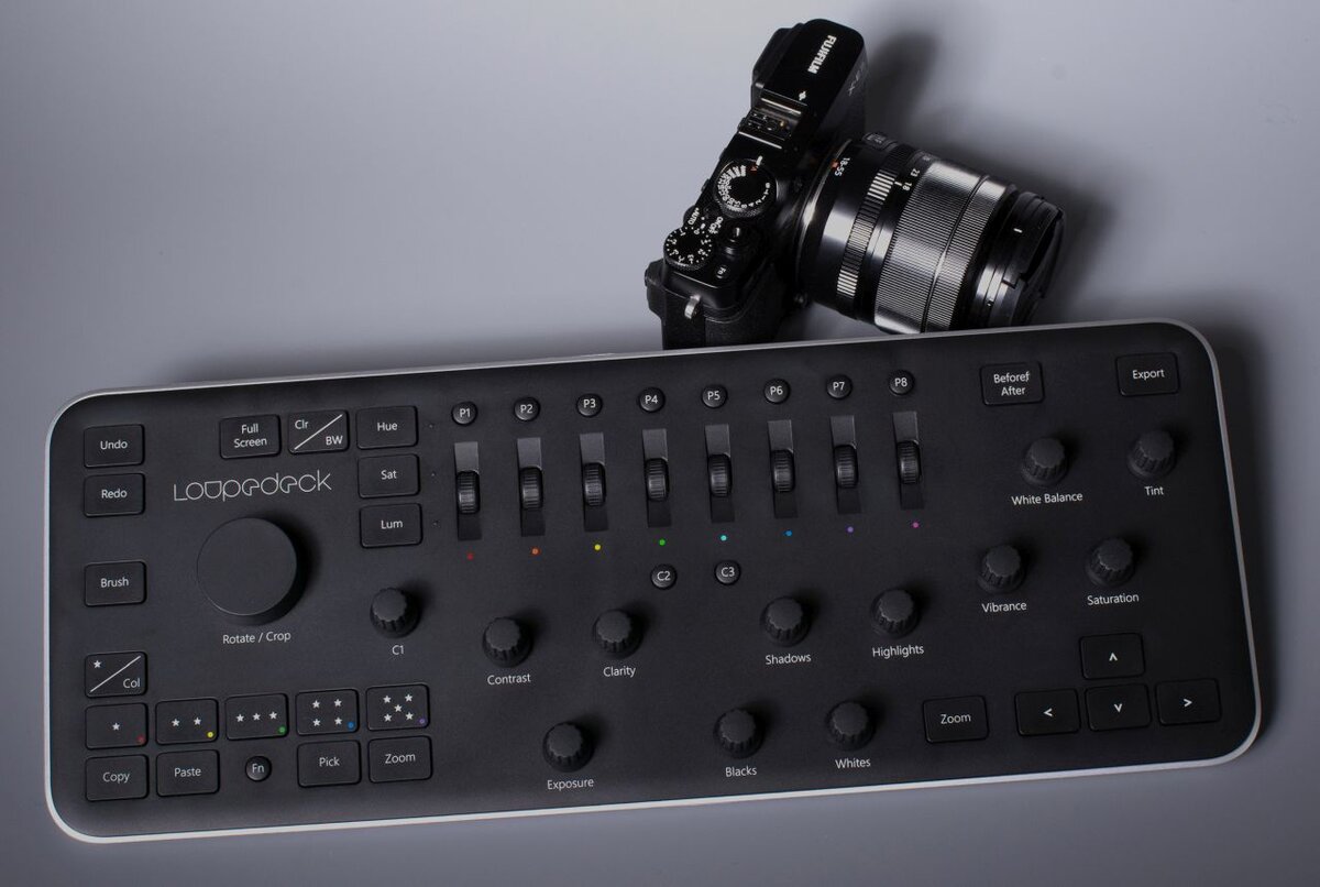 Loupedeck консоль для редактирования фото и видео