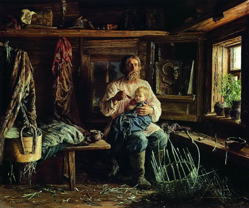 Василий Максимов – "Слепой хозяин" 1884