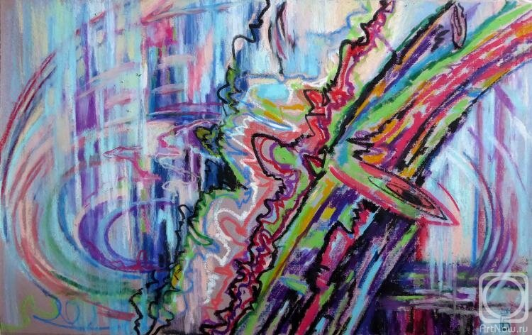 Березина Елена. Шнитке. Безумие. Музыкально-живописная импровизация. https://artnow.ru/ru/gallery/2/18945/picture/0/872440.html?sen=10