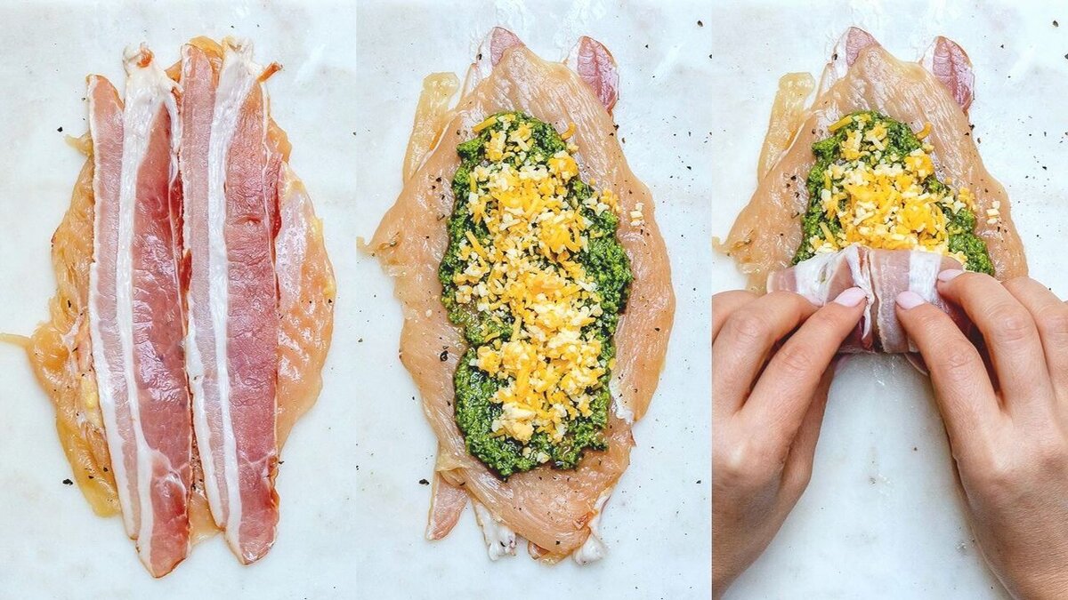 Рулетики - приготовление пошагово