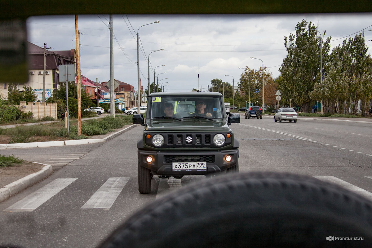 Новый Suzuki Jimny. Проехал на этом авто 500 км по Калмыкии и сделал  неожиданный вывод 🤣🚙🤪 | Промышленный турист | Дзен