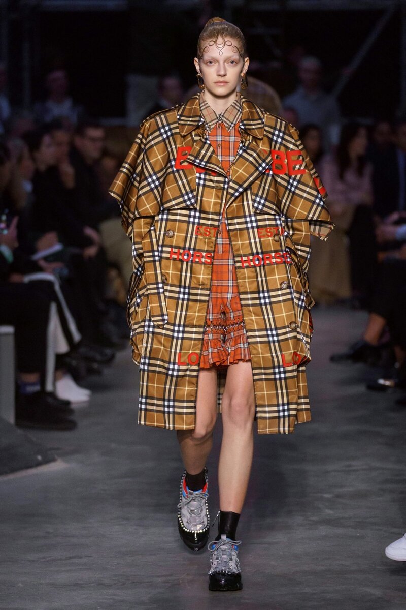 Burberry осень-зима 2019/2020 