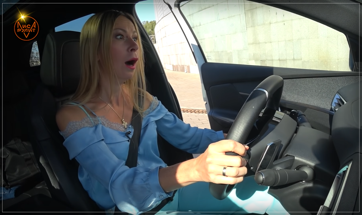 Лиса Рулит. Сигналка в салоне Пежо 3008