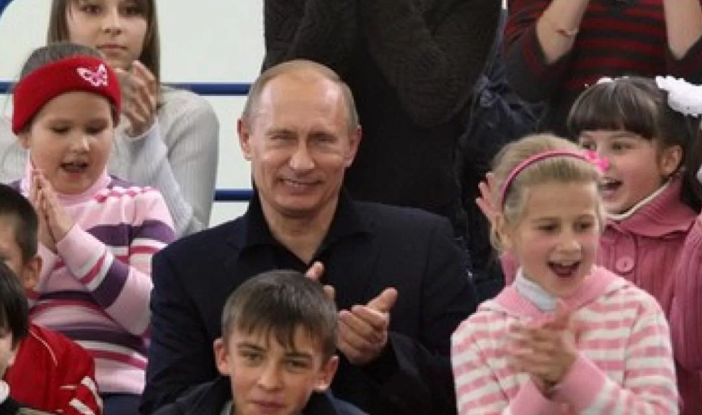 В.В. Путин на уроке патриотического воспитания детей