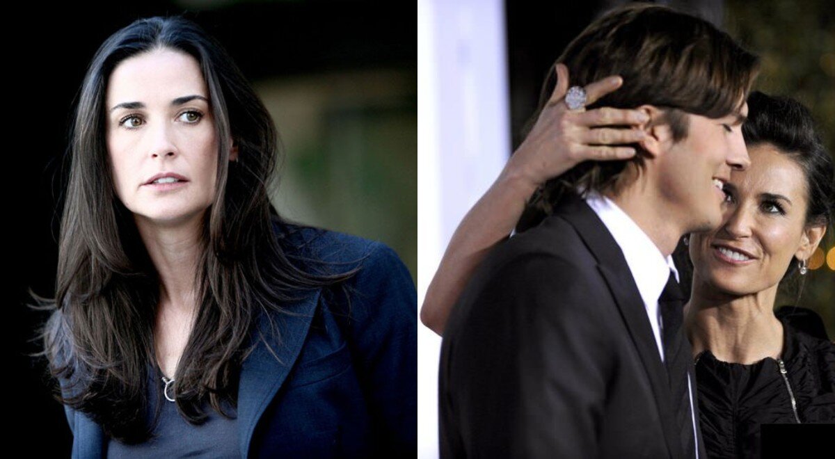 ДЕМИ МУР С ЭКС-СУПРУГОМ