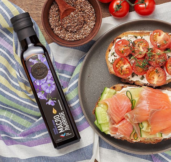 Льняное масло Алтай-Селигор холодного отжима