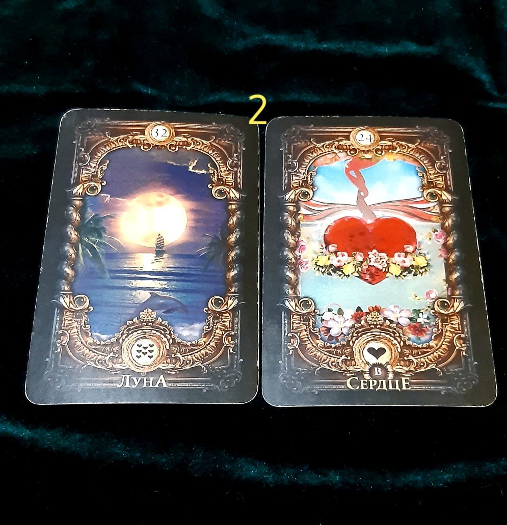 гадания ленорман семь домов