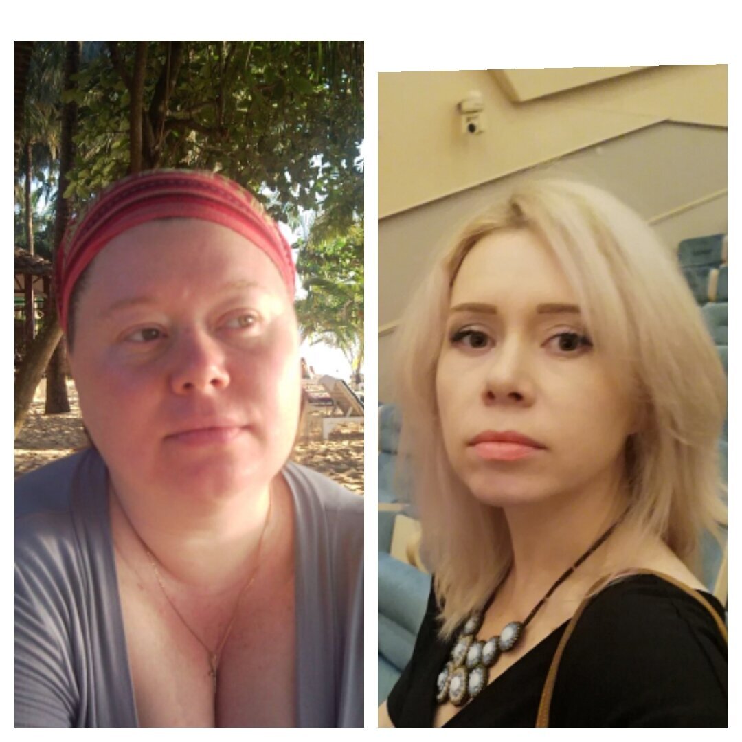 До и после. Фото автора.