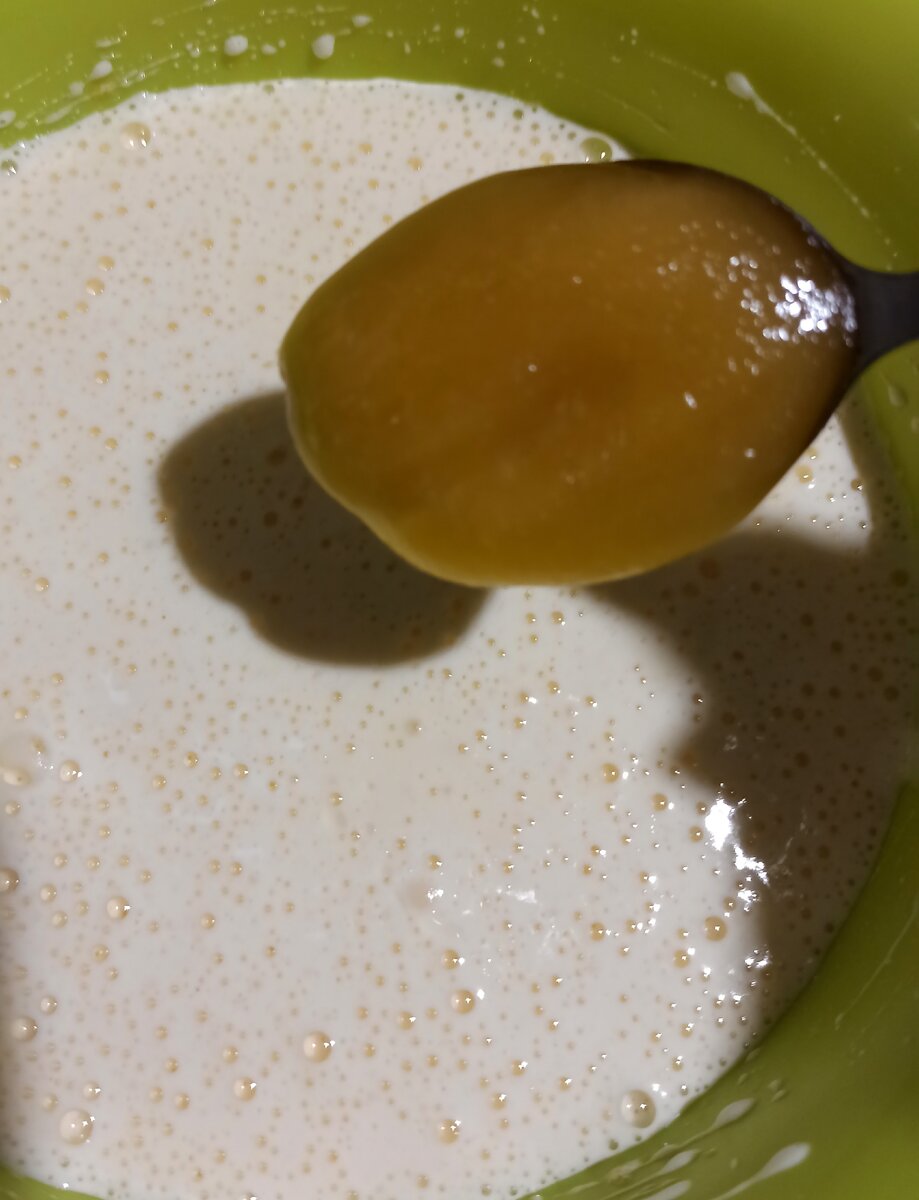 Тесто с мёдом