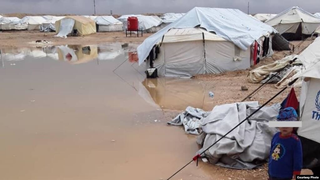 Лагерь "Эль-Хол" в Сирии