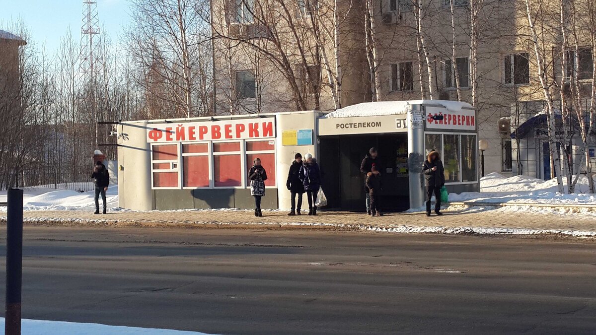 Остановка, на которой мы повстречались с нашим четвероногим другом                  