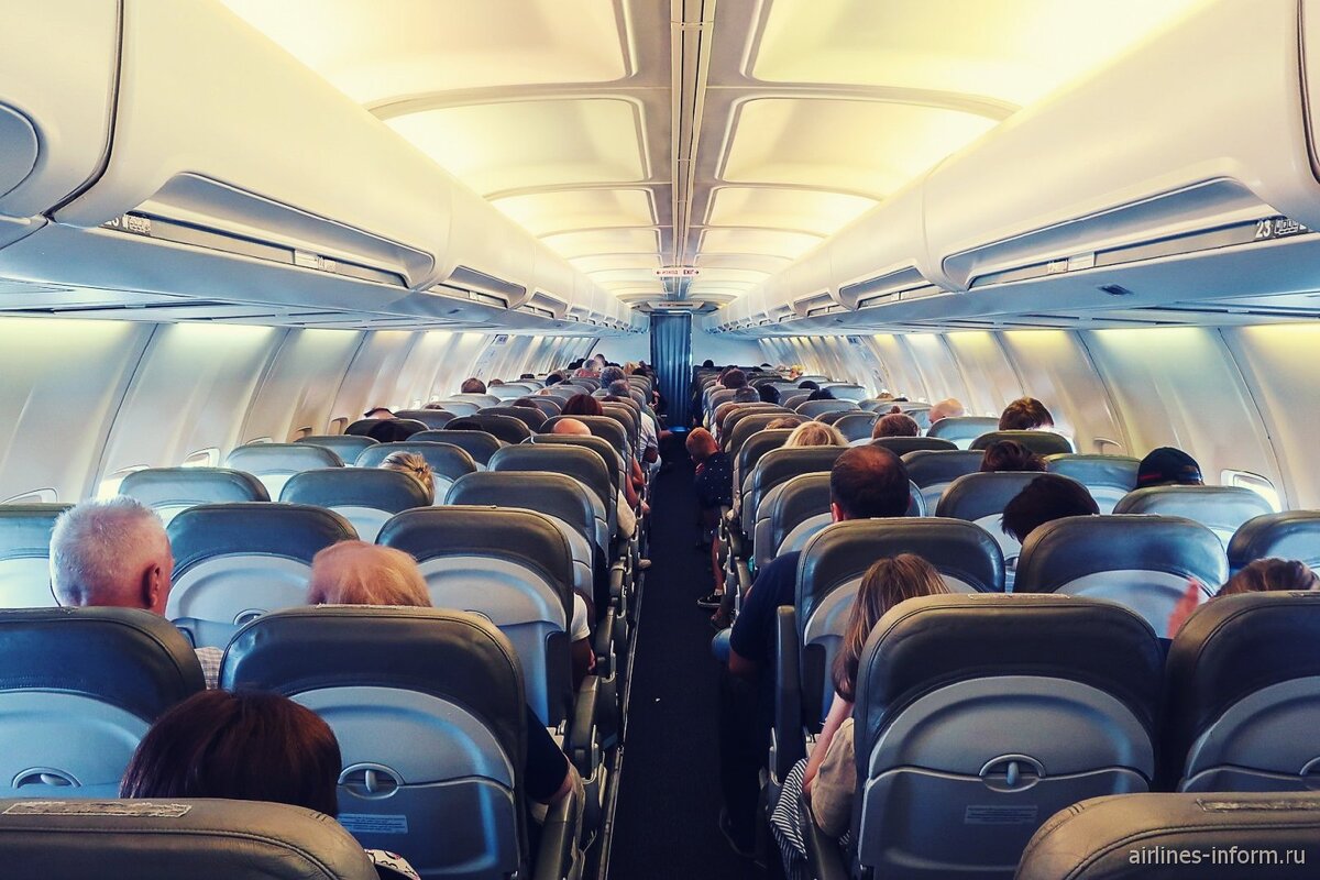 кабина боинга 