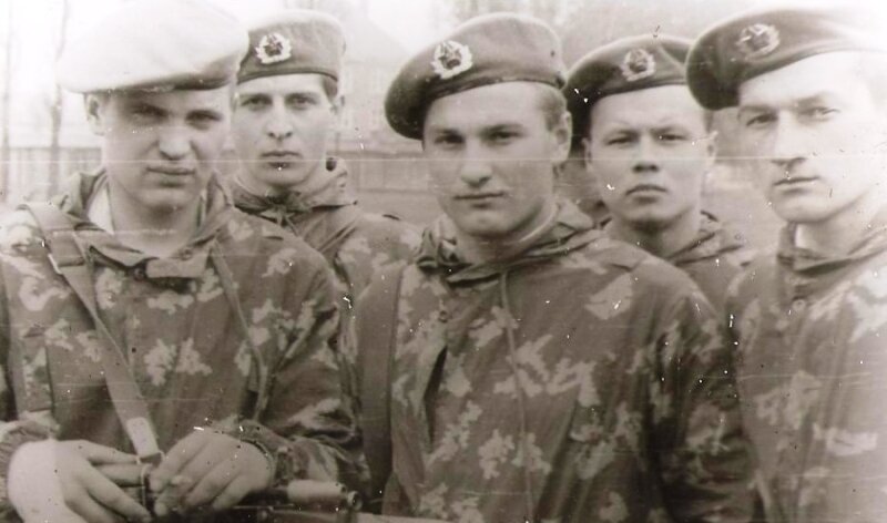 солдаты РДР 12 ОРБ ГСВГ