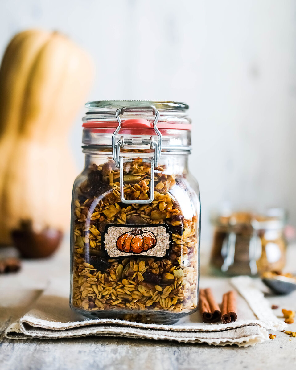 Тыквенная гранола с моего сайта www.Dariasaveleva.com